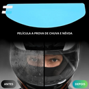 Película de Capacete a Prova de Chuva e Névoa (KIT c/ 2 peças)