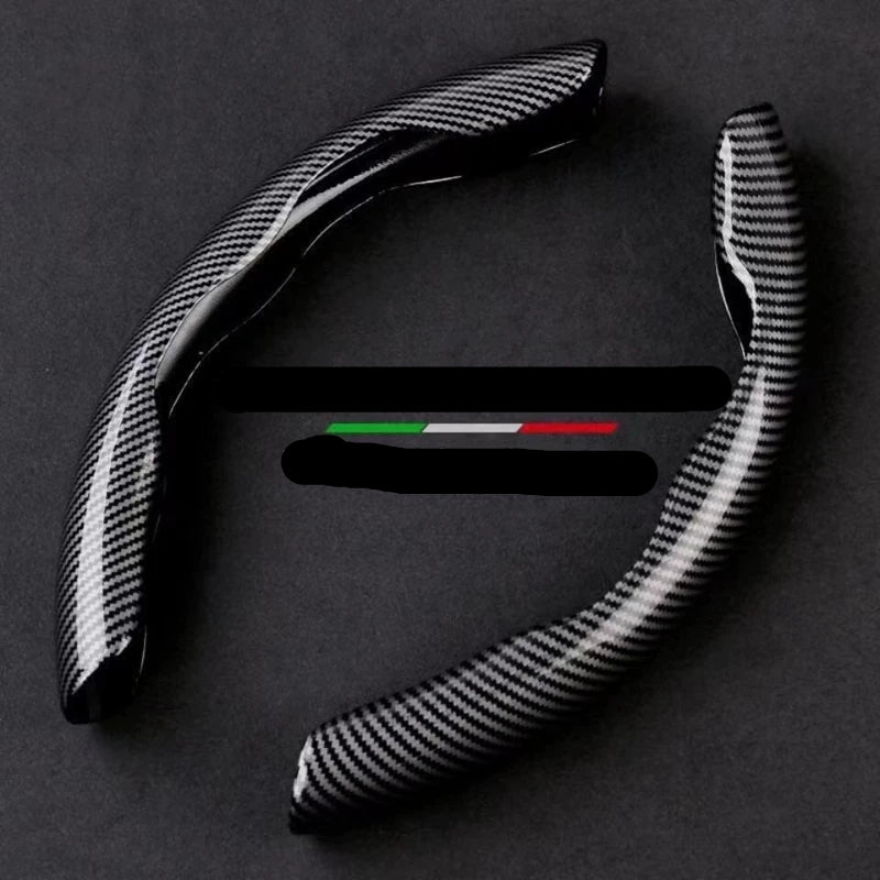 Capa de Volante de Carro Fibra de Carbono