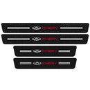 Protetor de Soleira Automotiva Adesiva (Carbono) Universal - VeluxStep™ [COMPRE 2 LEVE 4]