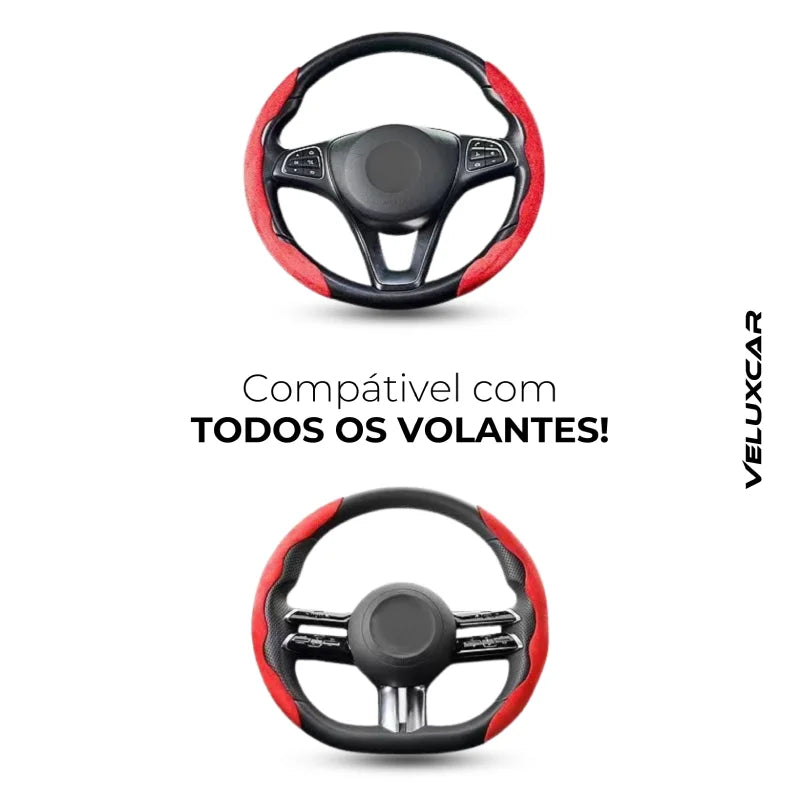 Aspirador de Pó VeluxVac™+  Capa de Volante Velux SuedeGrip™