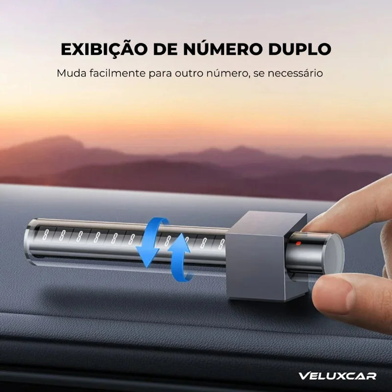 Cartão de Estacionamento Temporário - Velux ParkTag™
