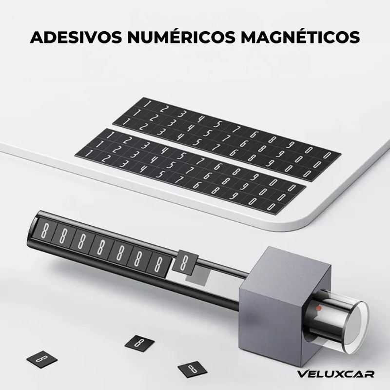 Cartão de Estacionamento Temporário - Velux ParkTag™