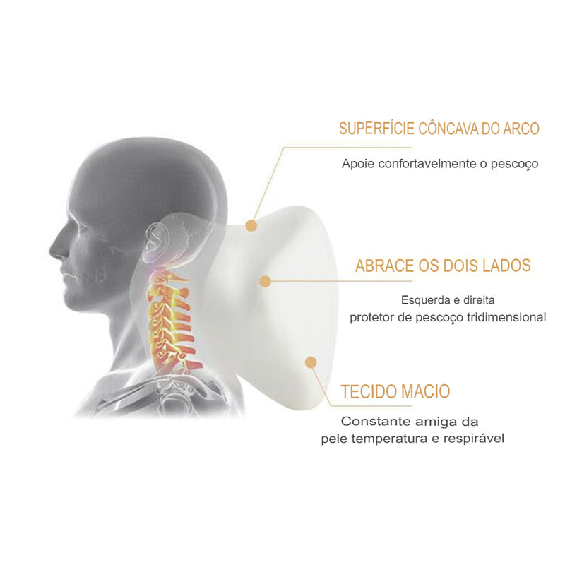 Encosto para Pescoço e Costas Automotivo