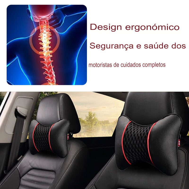 Apoio de Pescoço Automotivo 2 Peças