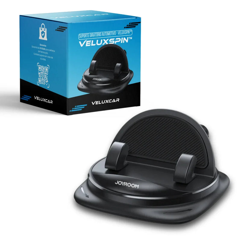 Suporte Multiuso para Celular Automotivo - VeluxSpin™