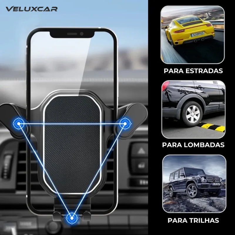 Suporte de Celular Giratório Automotivo - Velux Swivel™