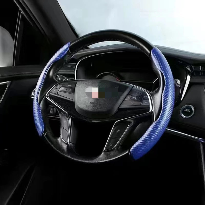 Capa de Volante de Carro Fibra de Carbono
