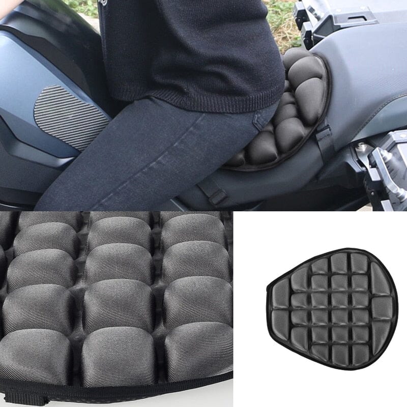 Almofada de Assento Para Moto Aquecível Ortopédico