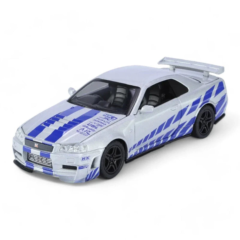 Nissan Skyline GT-R R34 (Velozes e Furiosos Edition) - Escala 1:32