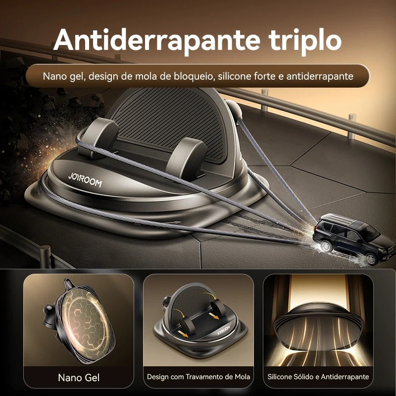 Suporte Universal para Celular no Carro - Rotação 360°