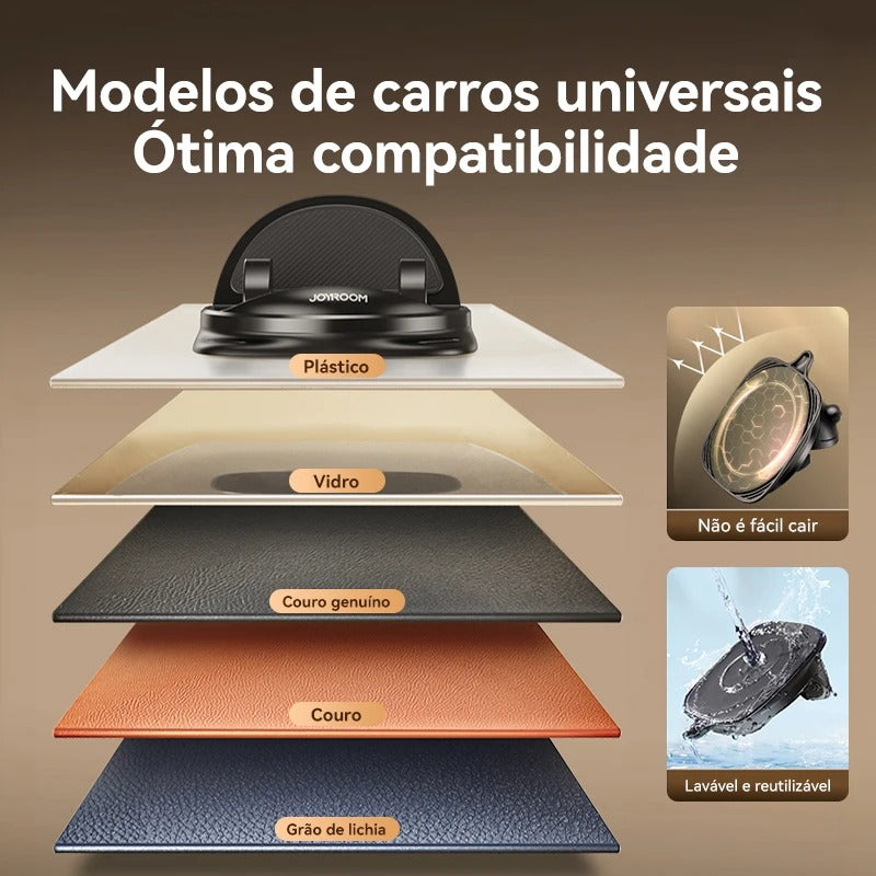 Suporte Universal para Celular no Carro - Rotação 360°